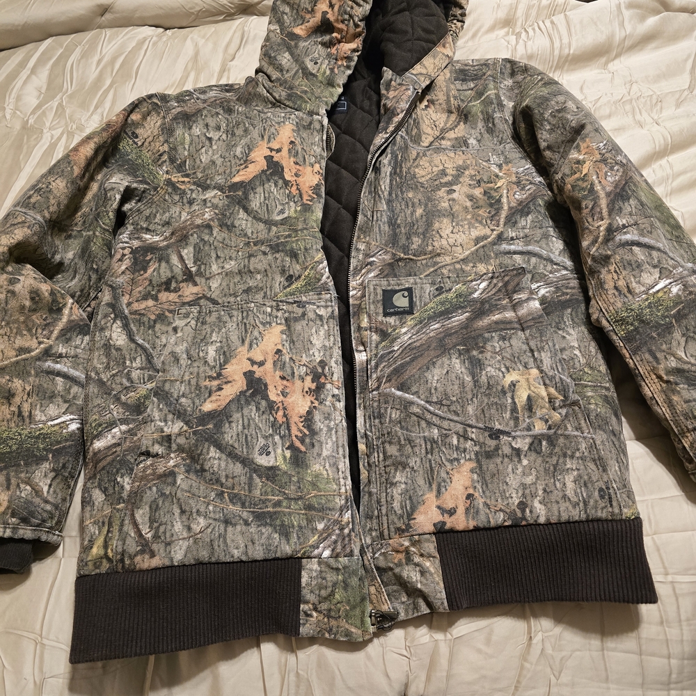 Carhartt Quilted Brown Jacket